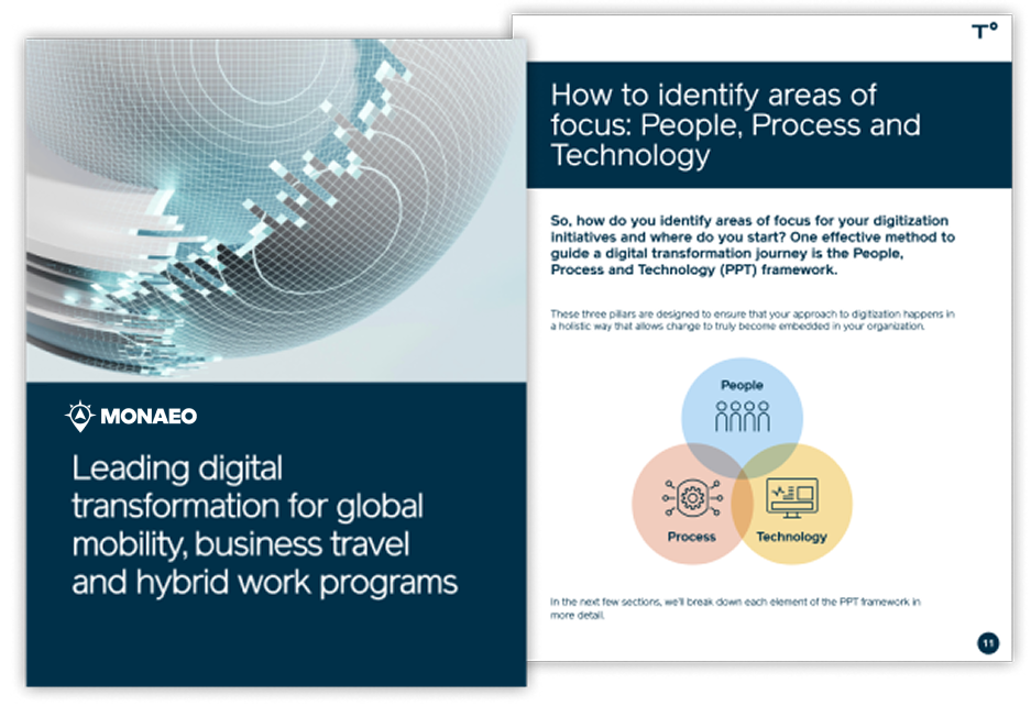 Leading digital transformation for global mobility, business travel and hybrid work programs