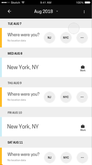 Digital map indicating the New York City area, featuring key locations and navigation details for users.